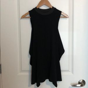 Urban Outfitter Black Tank w Tie Back